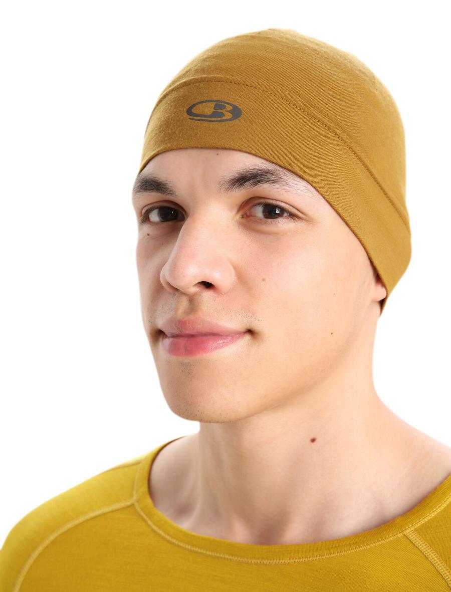 Icebreaker Unisex Merino Chase Beanie Férfi Kalap Barna | HU 1097AHKP